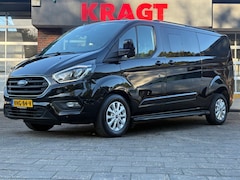 Ford Transit Custom - 300 2.0 TDCI L2H1 Limited DC170PK|DUBBELCABINE|automaat|ACC|stoelverwarming|trekhaak|blind