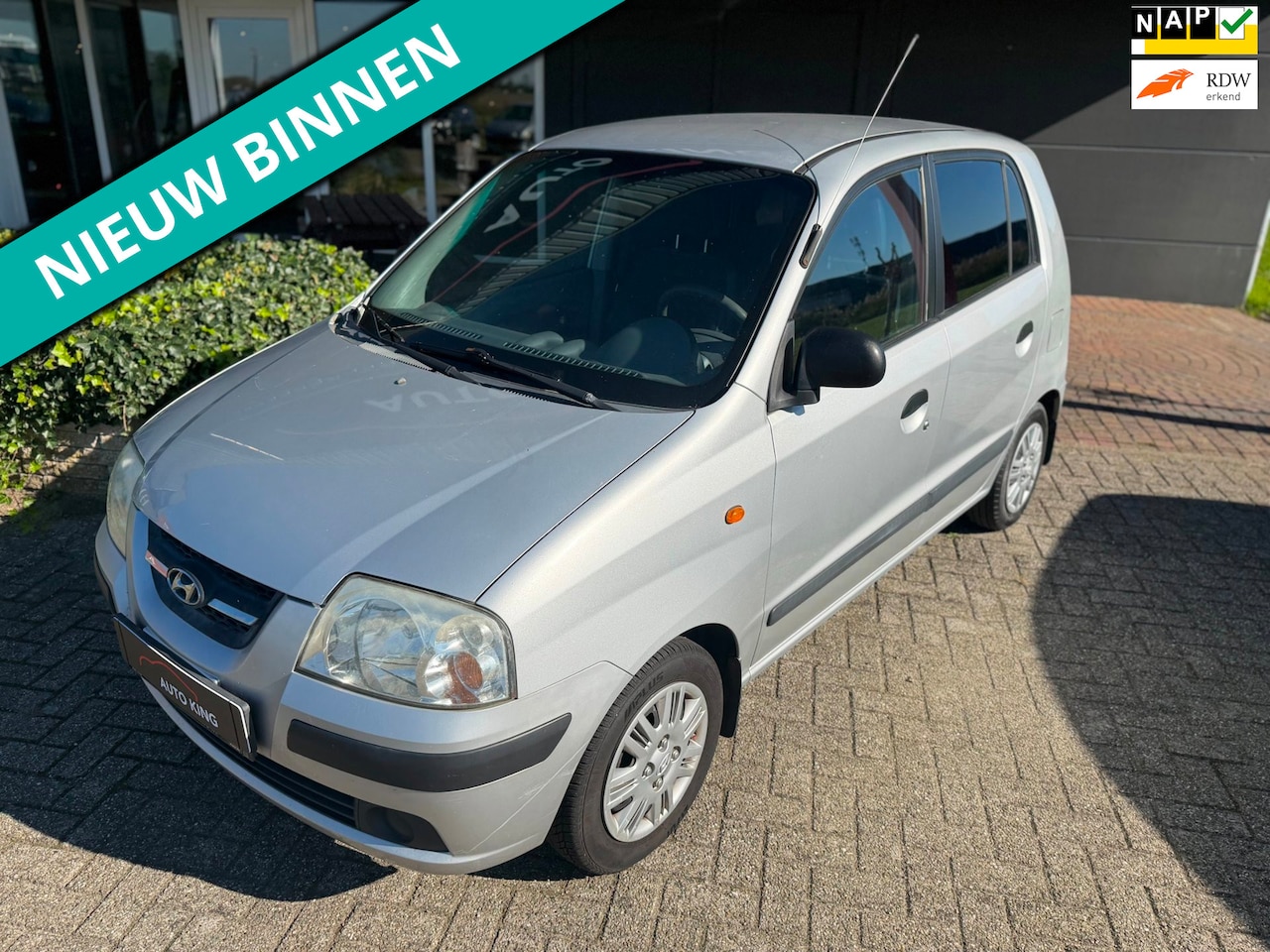Hyundai Atos - 1.1i Active Cool AIRCO LAAG KM APK+NAP - AutoWereld.nl