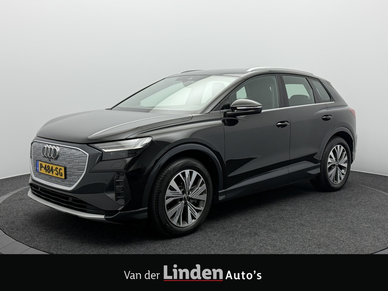 Audi Q4 e-tron - 40 Launch edition Advanced 77 kWh SOH 95,1% | Matrix Led | Navigatie | Sfeerverlichting | - AutoWereld.nl
