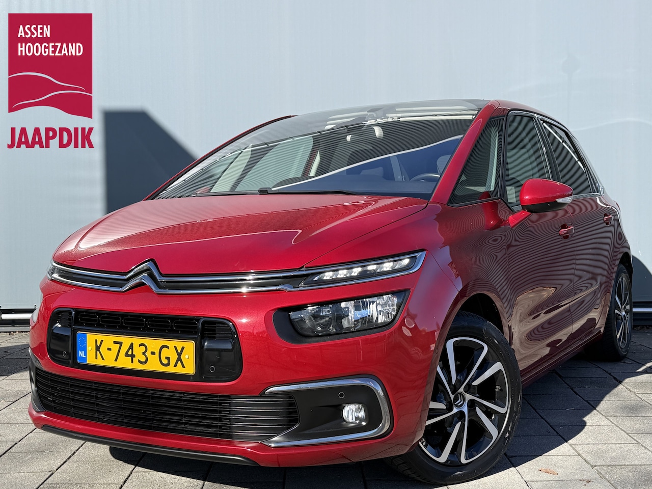 Citroën C4 SpaceTourer - BWJ 2021 | 1.2T 131PK AUTOMAAT | TREKHAAK | EL KOFFERKLEP | CAMERA A | 17'' LMV | PDC 2X | - AutoWereld.nl
