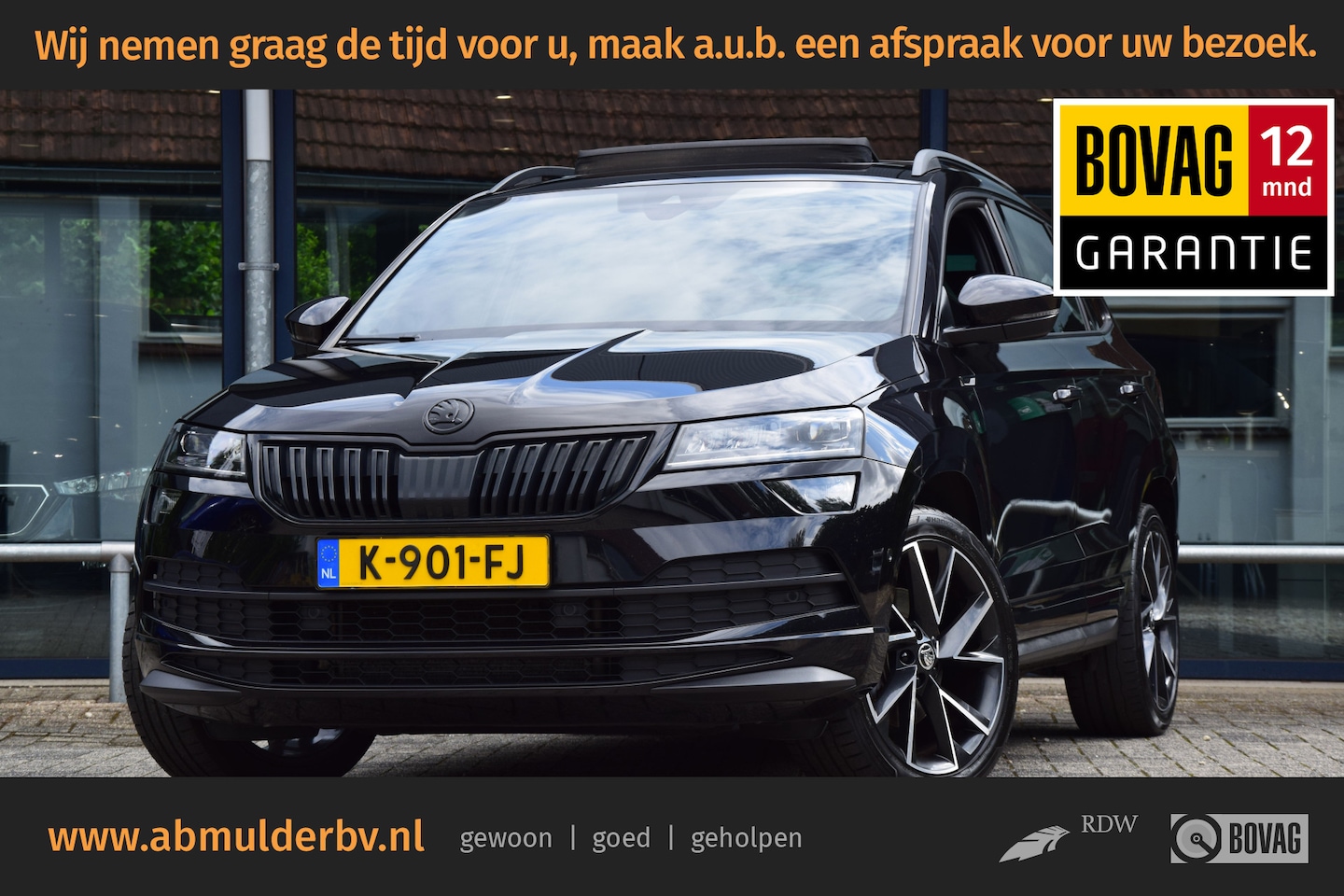 Skoda Karoq - 2.0 TSI 4x4 Sportline Business DSG Automaat | BOVAG Garantie | Unieke Auto! | Trekhaak | P - AutoWereld.nl