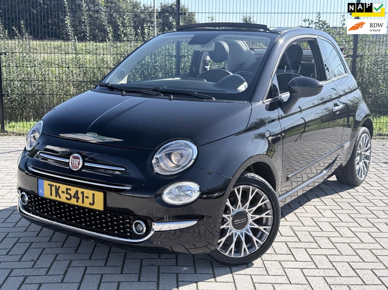 Fiat 500 C - 0.9 TwinAir Turbo Lounge | Cabrio | PDC | Bluetooth | - AutoWereld.nl