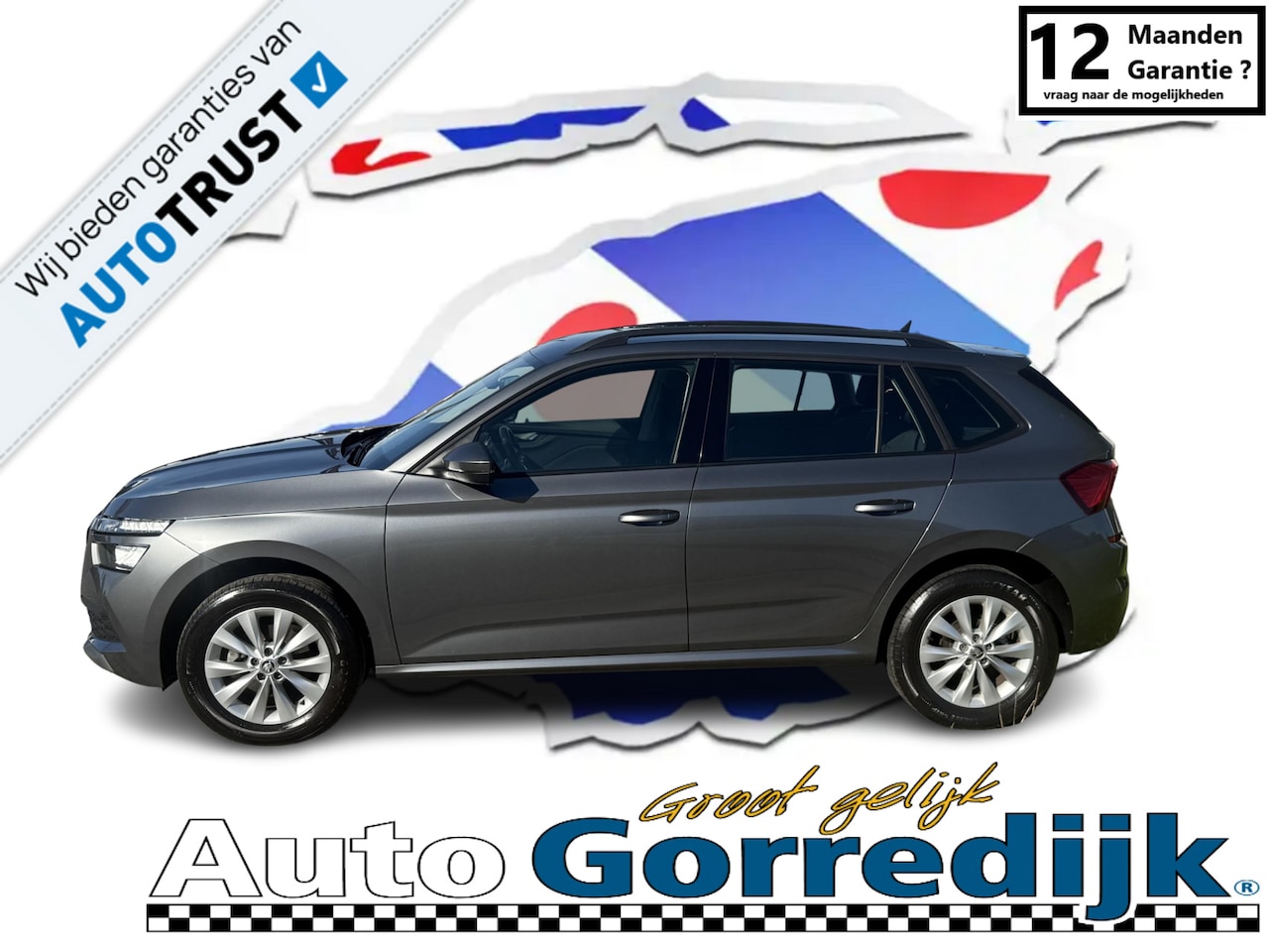 Skoda Kamiq - 1.0 TSI Sport Business Edition CRUISE,AIRCO,AUTOMAAT HOGERE ZITLMV, - AutoWereld.nl