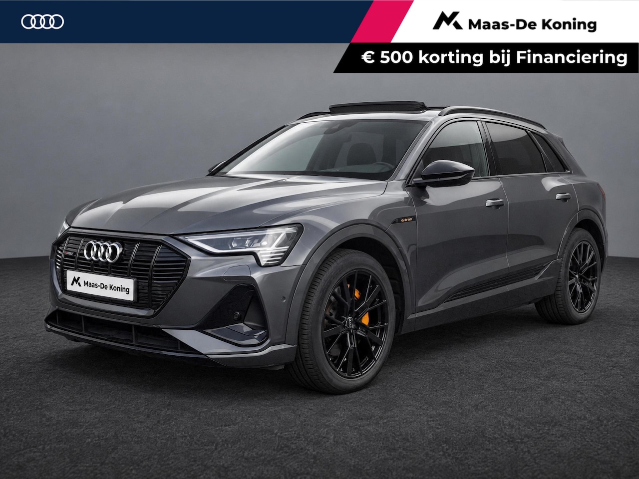 Audi e-tron - 55 quattro S edition 95 kWh 408pk · Panoramadak · 360 Camera · B&O Sound · Head-Up Display - AutoWereld.nl