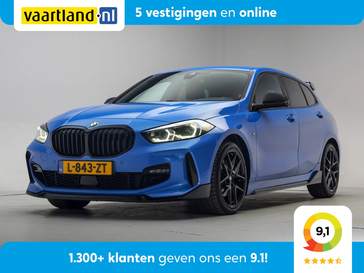 BMW 1-serie - 118i M Sport Performance Aut. [ LED Apple/Android Sfeerverlichting ] - AutoWereld.nl