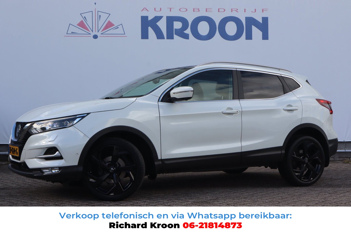 Nissan Qashqai - 1.2 Tekna | Panoramadak | Navigatie | Trekhaak | - AutoWereld.nl