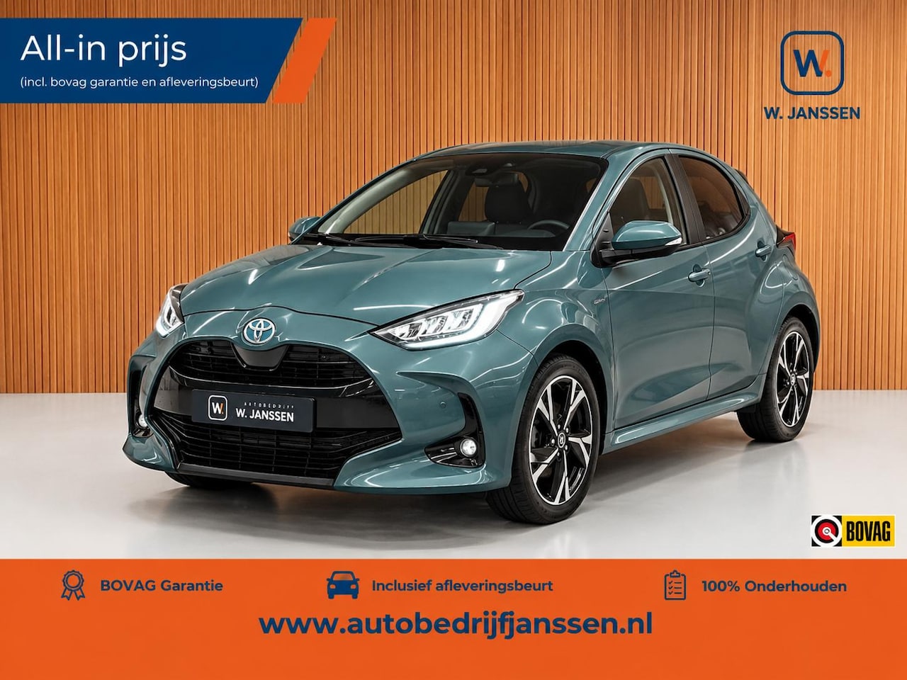 Toyota Yaris - 1.5 Hybrid Keyless | Parkeersensoren | Camera - AutoWereld.nl