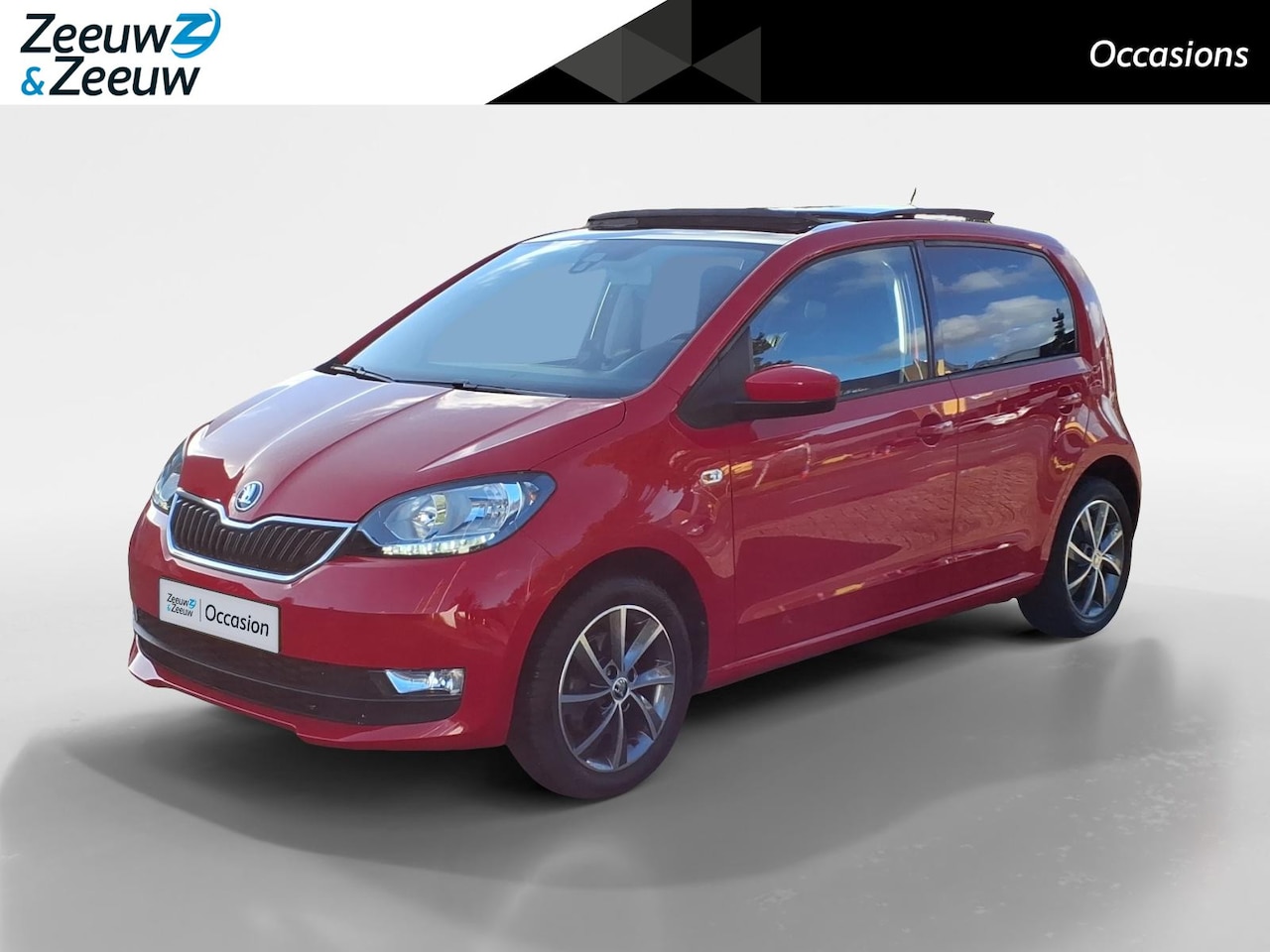 Skoda Citigo - 1.0 Greentech Style Opendak , climate , lm velgen , tel , stoelverwarming . - AutoWereld.nl