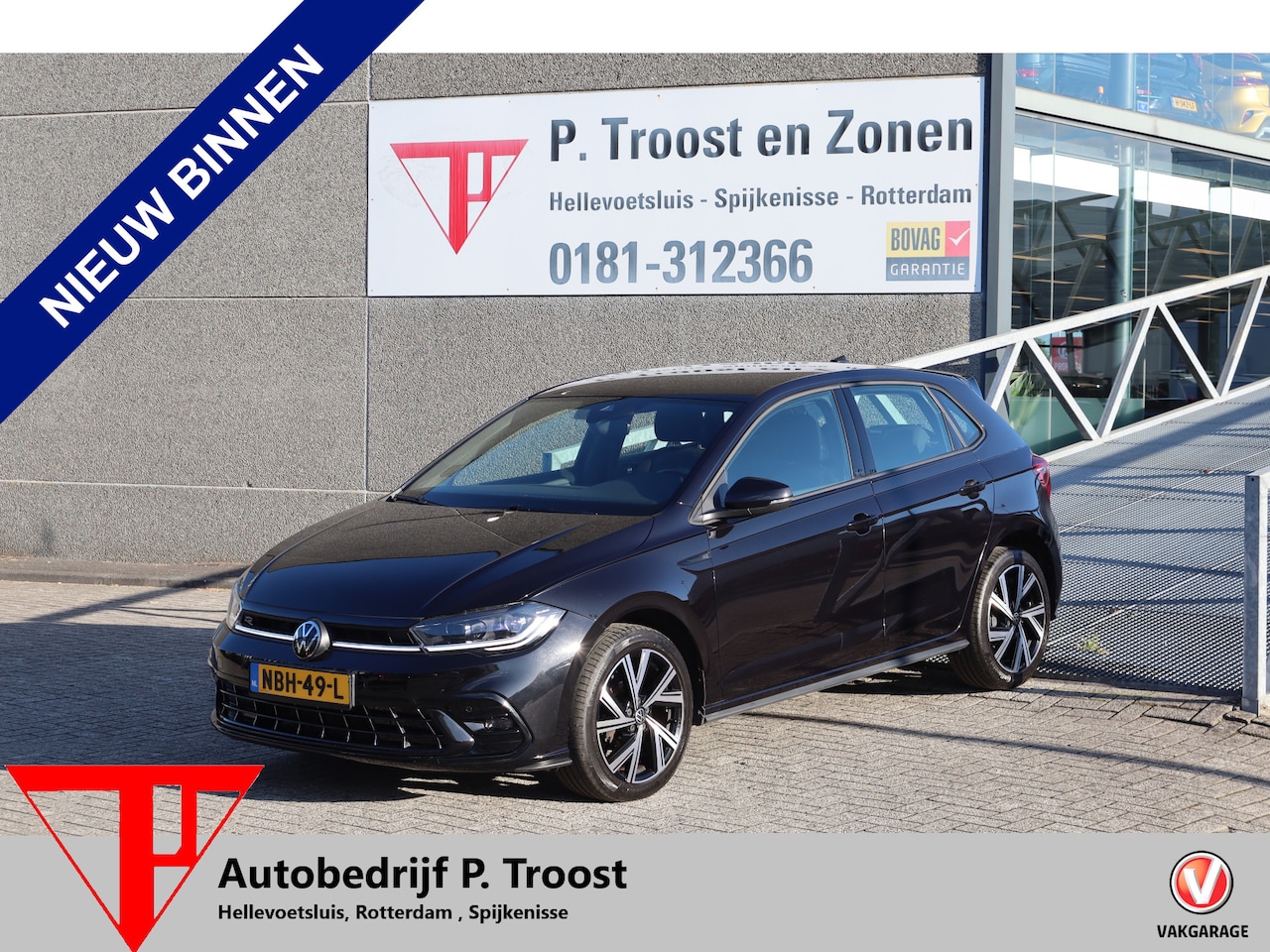 Volkswagen Polo - 1.0 TSI R-Line Apple carplay/Stoelverwarming/Achteruitrijcamera/IQ Light/Adaptieve cruise - AutoWereld.nl