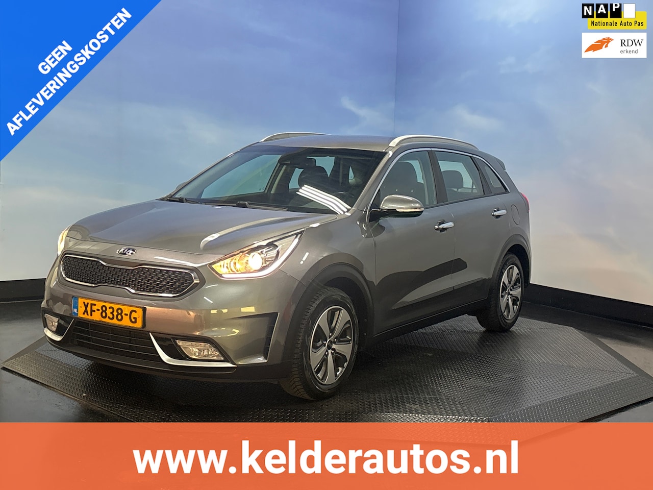Kia Niro - 1.6 GDi Hybrid DynamicLine Camera, Carplay, - AutoWereld.nl