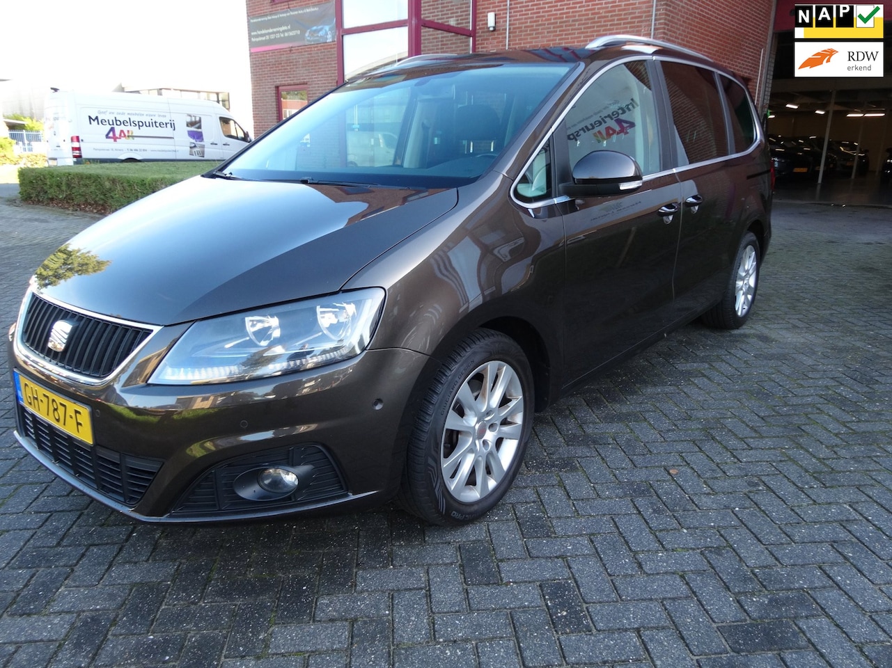 SEAT Alhambra - 1.4 TSI Style Business/Airco/7 Personen/Navi/Cruise Control - AutoWereld.nl