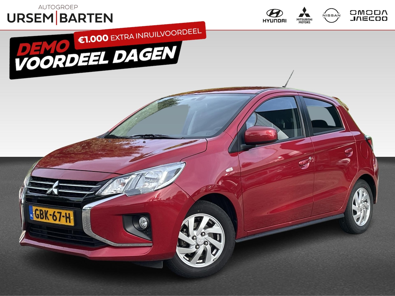 Mitsubishi Space Star - 1.2 Dynamic 1.2 Dynamic - AutoWereld.nl
