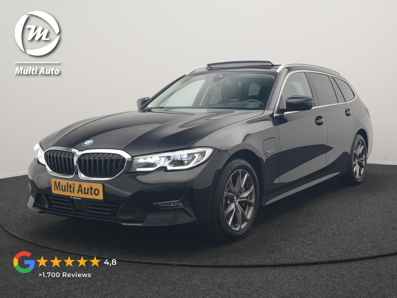 BMW 3-serie Touring - 330e Sportline PHEV 293pk Dealer O.H. | SOH 90,9% | Panodak | Adaptive Cruise | Head Up | - AutoWereld.nl