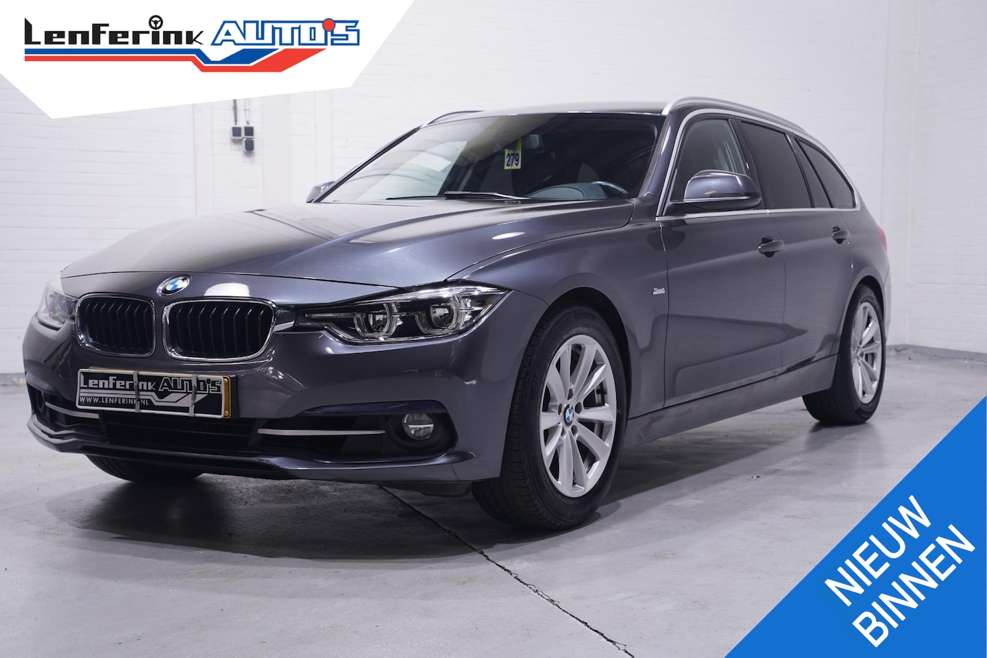 BMW 3-serie Touring - 320i Corporate Lease High Executive NAP Leder Clima Sportstoelen - AutoWereld.nl