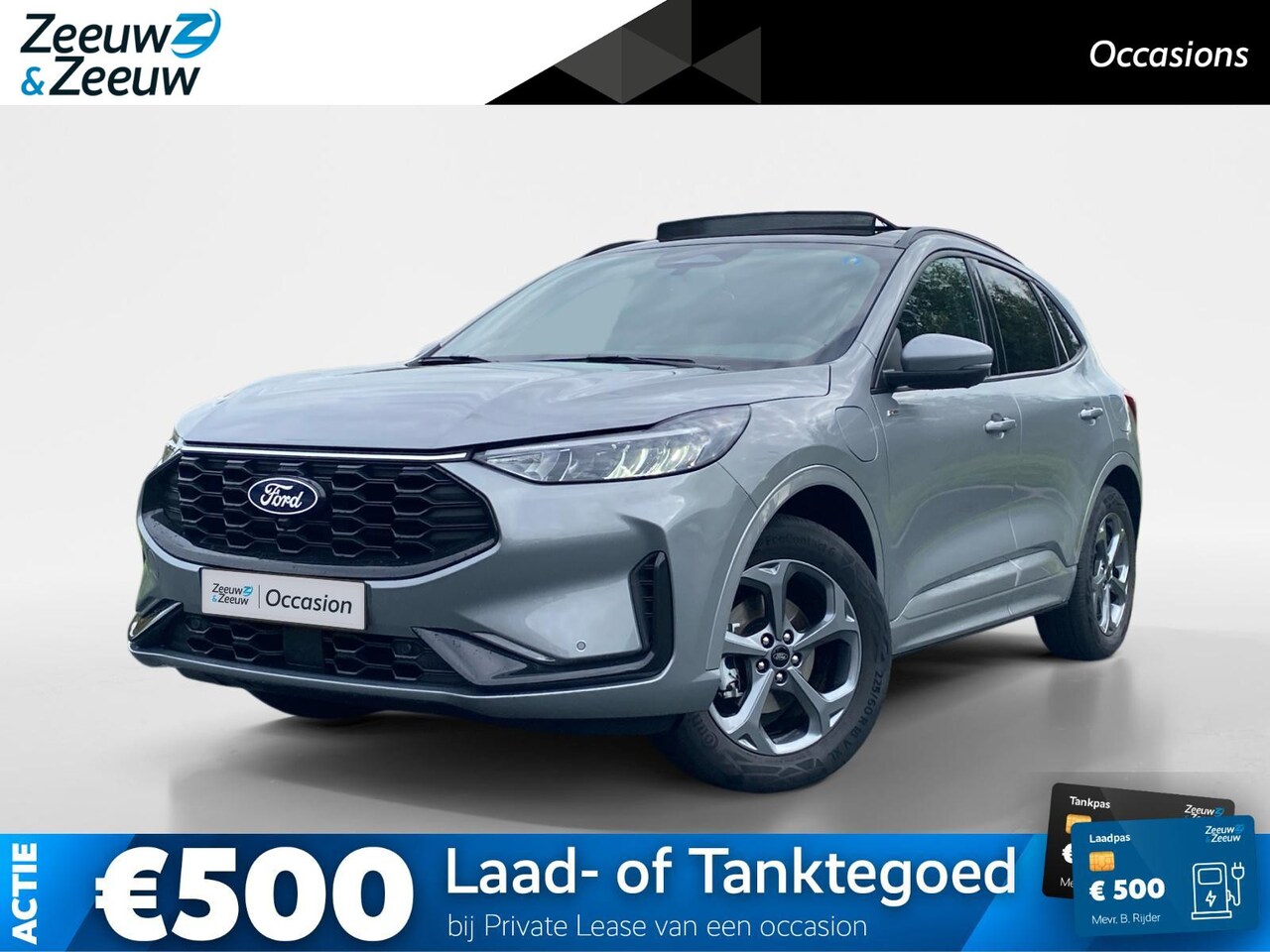 Ford Kuga - 2.5 PHEV ST-Line | Schuif/Kantel Dak | Adaptieve Cruise Control | Elek. Trekhaak | 2100 KG - AutoWereld.nl