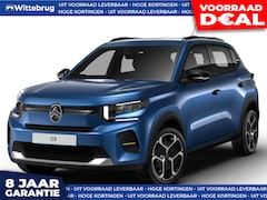 Citroën C3 - 1.2 Hybrid 110pk Plus DIRECT RIJDEN - RIJKLAAR - PACK TECHNO - 8 JAAR GARANTIE