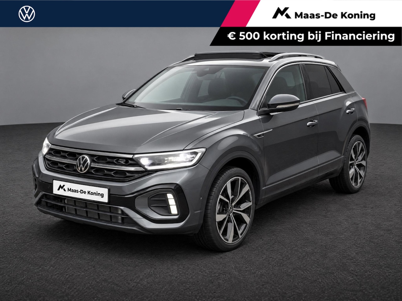 Volkswagen T-Roc - 1.5 TSI 150pk DSG R-Line · Panoramadak · Camera · Keyless · Stuur- & Stoelverwarming · Ele - AutoWereld.nl