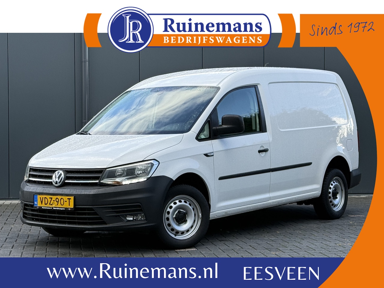 Volkswagen Caddy Maxi - 2.0 TDI 102 PK / L2H1 / 1e EIG. / ZEER NETJES / ACHTERKLEP / AIRCO / CRUISE / VERWARMDE VO - AutoWereld.nl