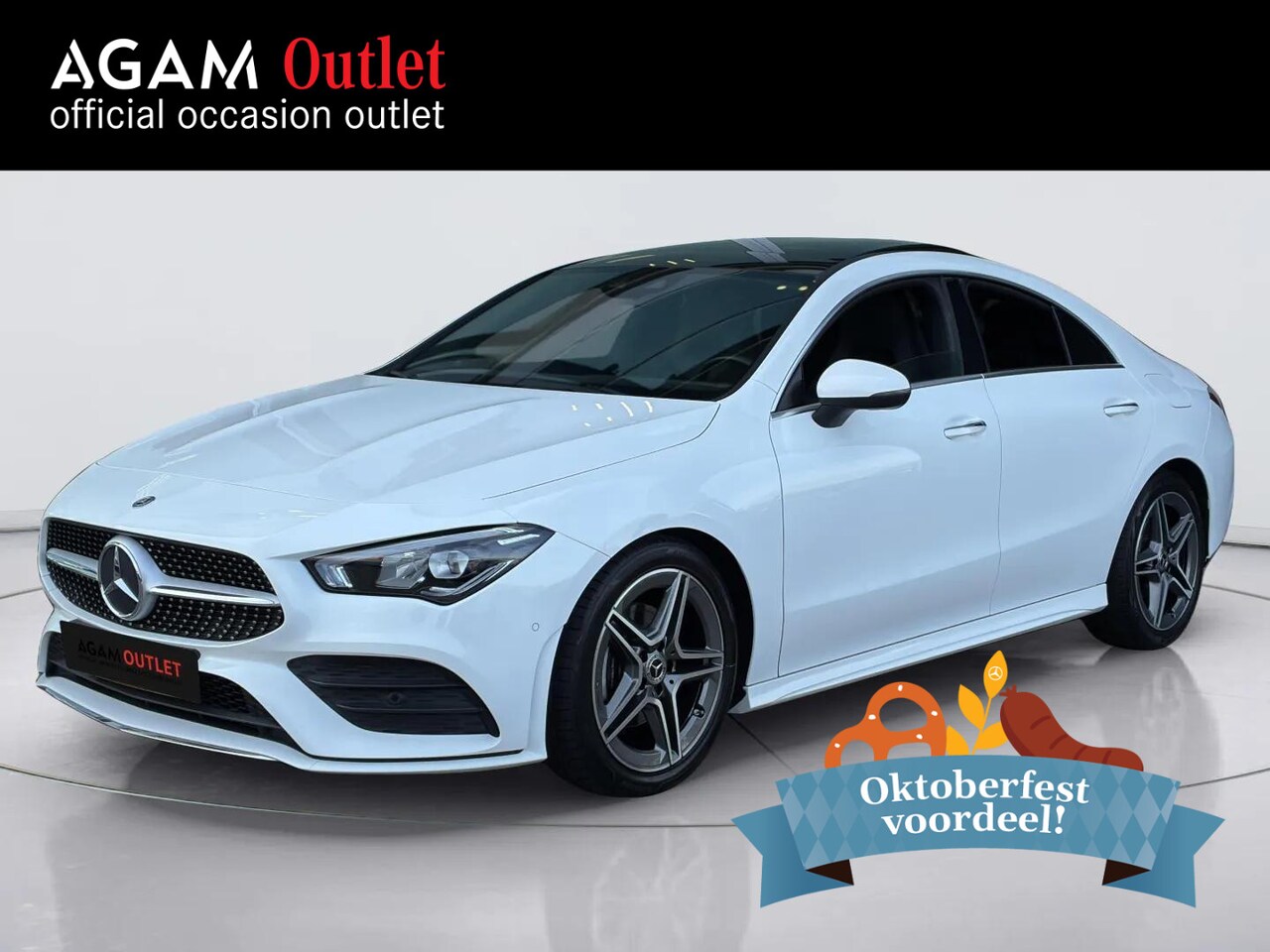 Mercedes-Benz CLA-Klasse - Coupé 180 Business Solution AMG | Panorama dak - AutoWereld.nl