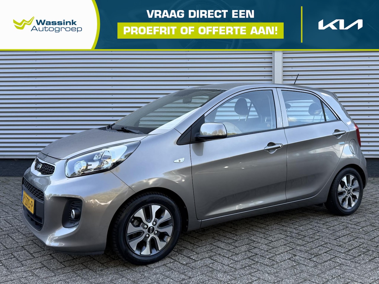 Kia Picanto - 1.0 CVVT EconomyPlusLine | Navigatie | Camera | Airco | - AutoWereld.nl