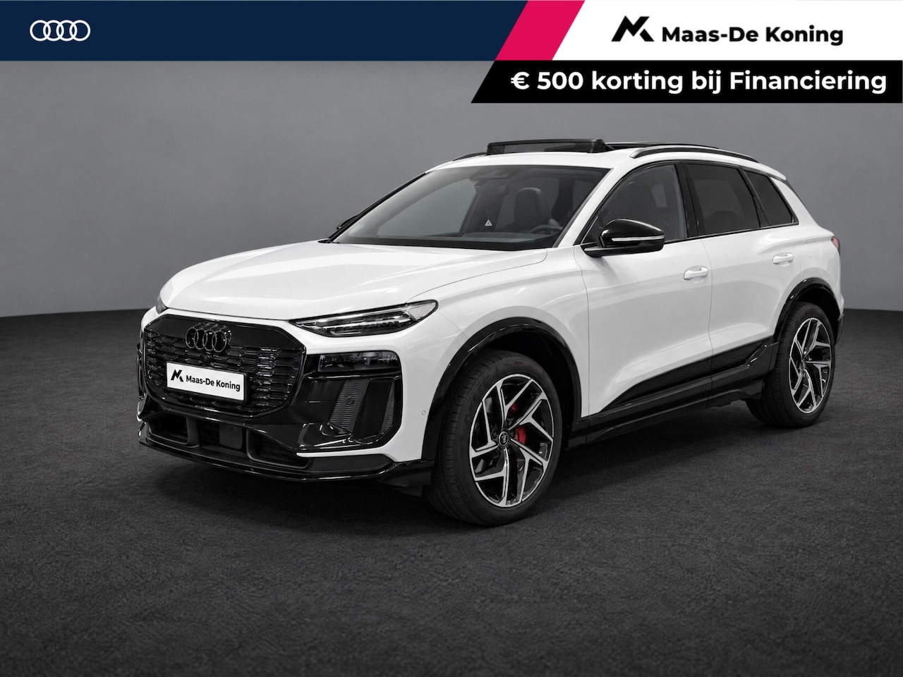 Audi Q6 e-tron - S edition performance 100 kWh 306pk · Panoramadak · Inklap. Trekhaak · 360 Camera · Elek. - AutoWereld.nl