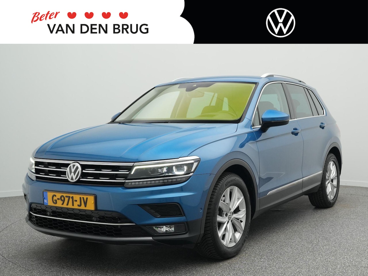 Volkswagen Tiguan - 1.5 TSI 150 PK ACT Highline DSG Automaat | Side Assist | Trekhaak | Adaptieve Cruise Contr - AutoWereld.nl