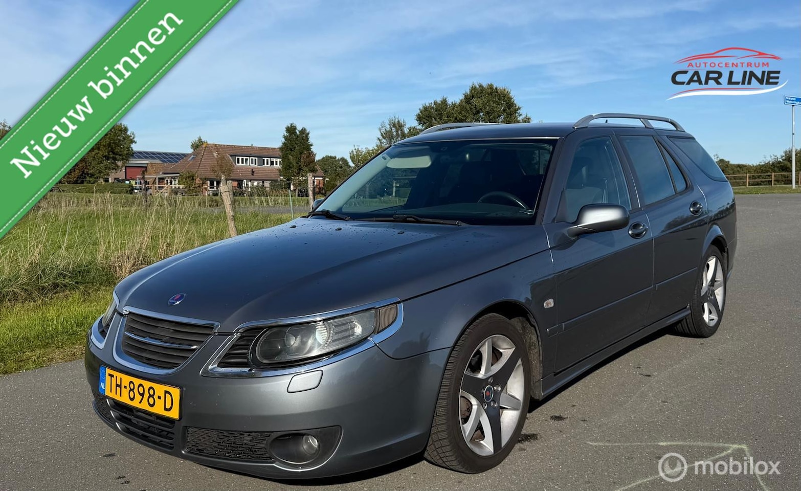Saab 9-5 Estate - 2.0t Vector|LEER|XENON|AUTOMAAT| - AutoWereld.nl