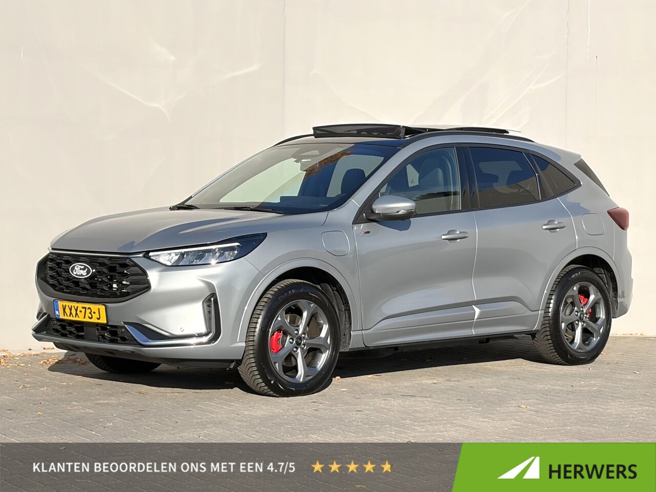 Ford Kuga - 2.5 PHEV ST-Line X / 2.100 kg Elektrische trekhaak / Fabrieksgarantie tot 03-2028 / Elektr - AutoWereld.nl