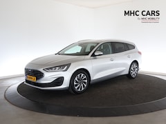 Ford Focus Wagon - 1.0 EcoBoost Hybrid Titanium X | Navi | Clima | 12 maanden BOVAG |