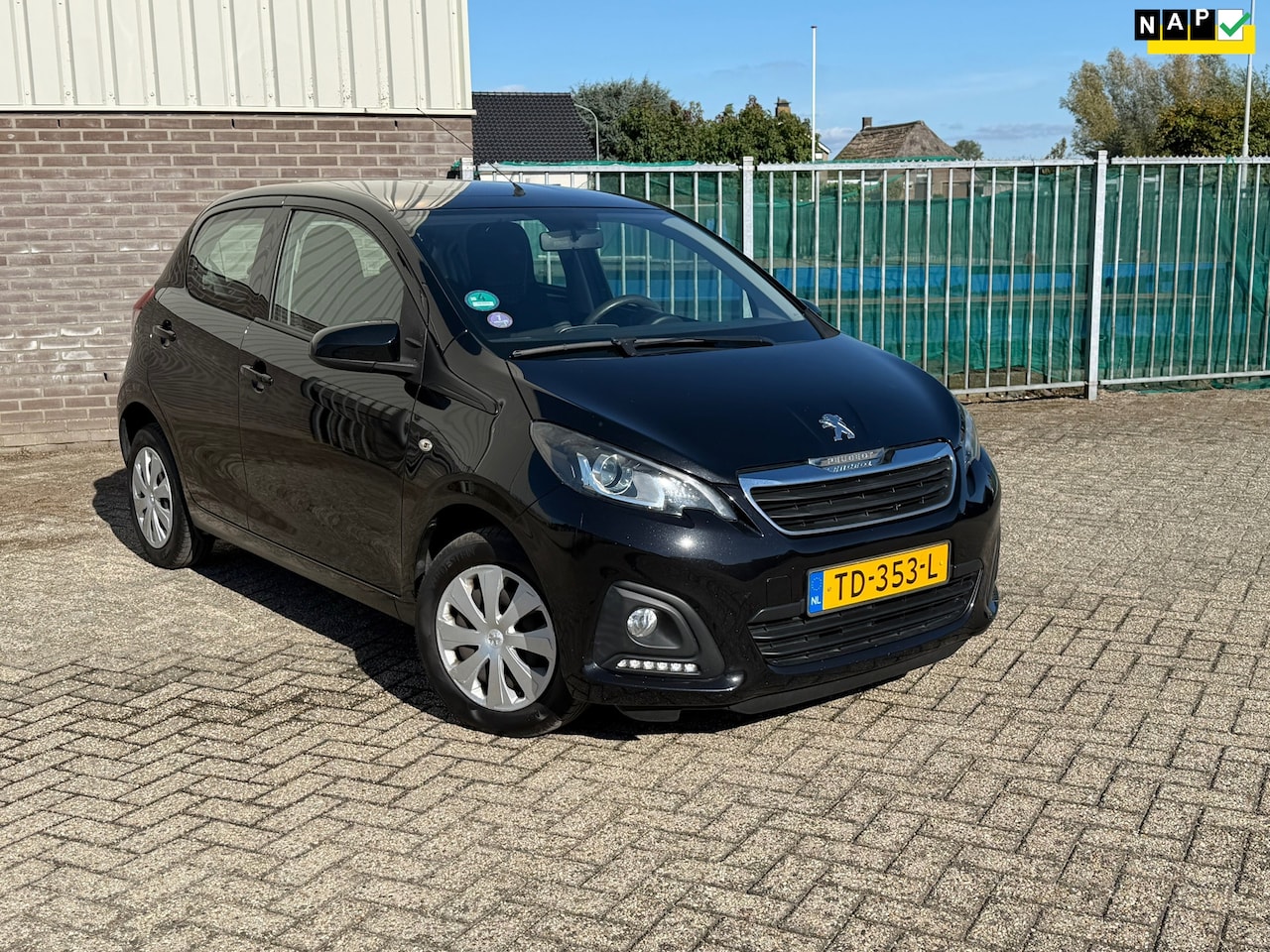 Peugeot 108 - 1.0 e-VTi Active | Zwart | Carplay | BTW - AutoWereld.nl
