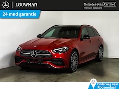 Mercedes-Benz C-klasse Estate - 300 e AMG Plug-In Hybride Trekhaak | AMG Line | Night Pakket | Panorama Schuif-Kanteldak |