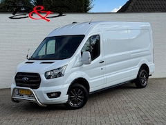Ford Transit - 350 2.0 TDCI L3H2 Automaat Trekhaak Webasto Chauffeursstoel Cruise Camera Airco 3 Zits