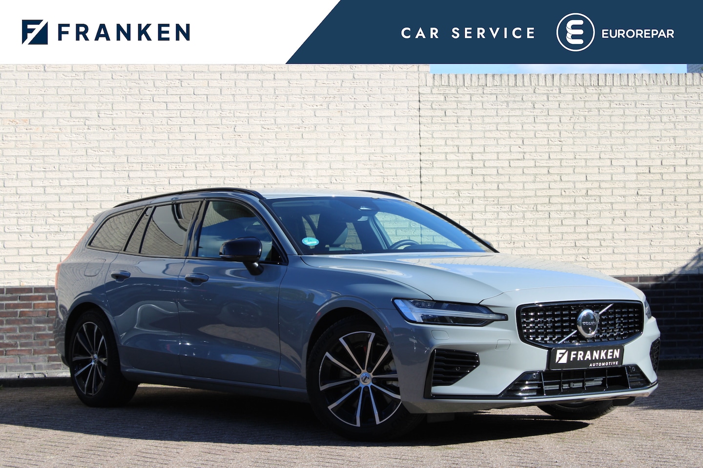 Volvo V60 - 2.0 T6 Plug-in hybrid AWD Plus Dark | H&K | 360 Camera | Leder | Led - AutoWereld.nl