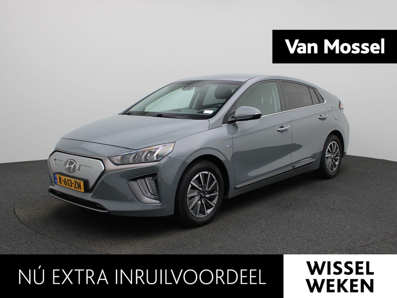 Hyundai IONIQ - Premium EV 38 kWh | Achteruitrijcamera | Warmtepomp | Geheugen stoelen | Stoelverwarming | - AutoWereld.nl