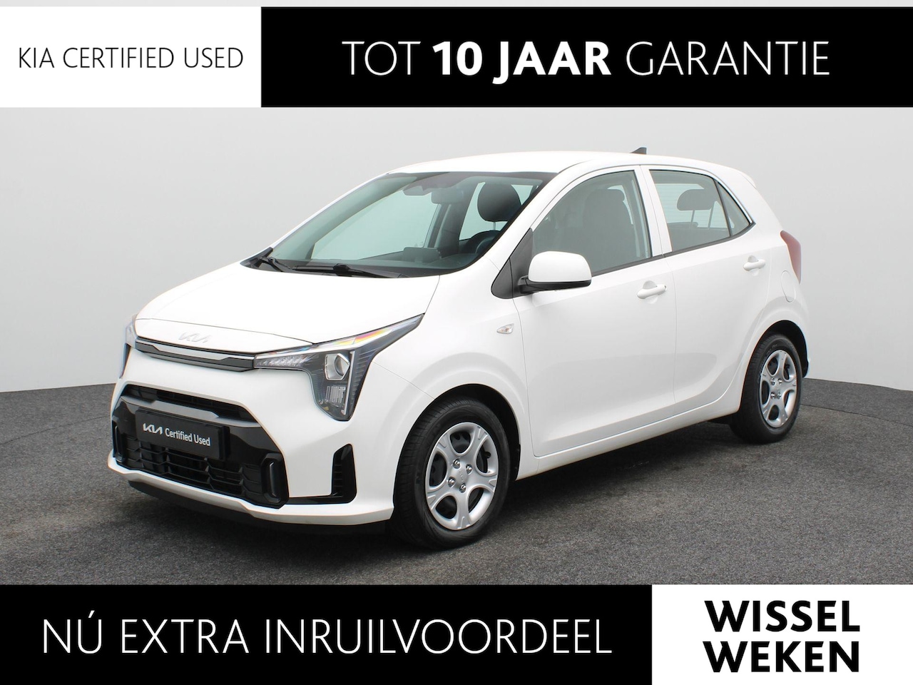 Kia Picanto - 1.0 DPI DynamicLine | Navi | Airco | Parkeerhulp en camera | - AutoWereld.nl