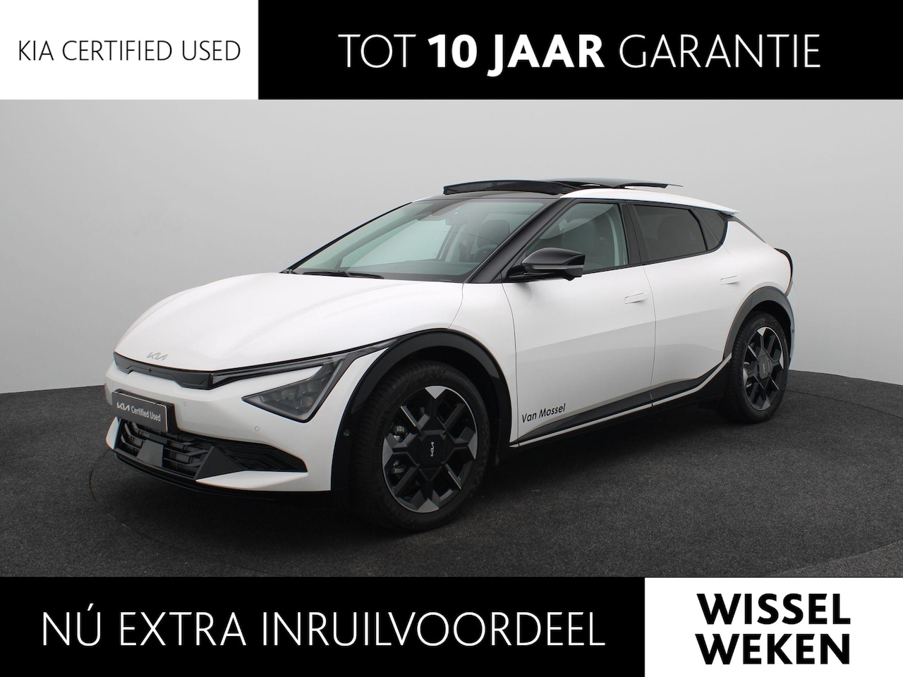 Kia EV6 - Plus Advanced 84 kWh | SOH100% | LED | Stoel Stuur Verwarming | Navigatie | Climate Contro - AutoWereld.nl