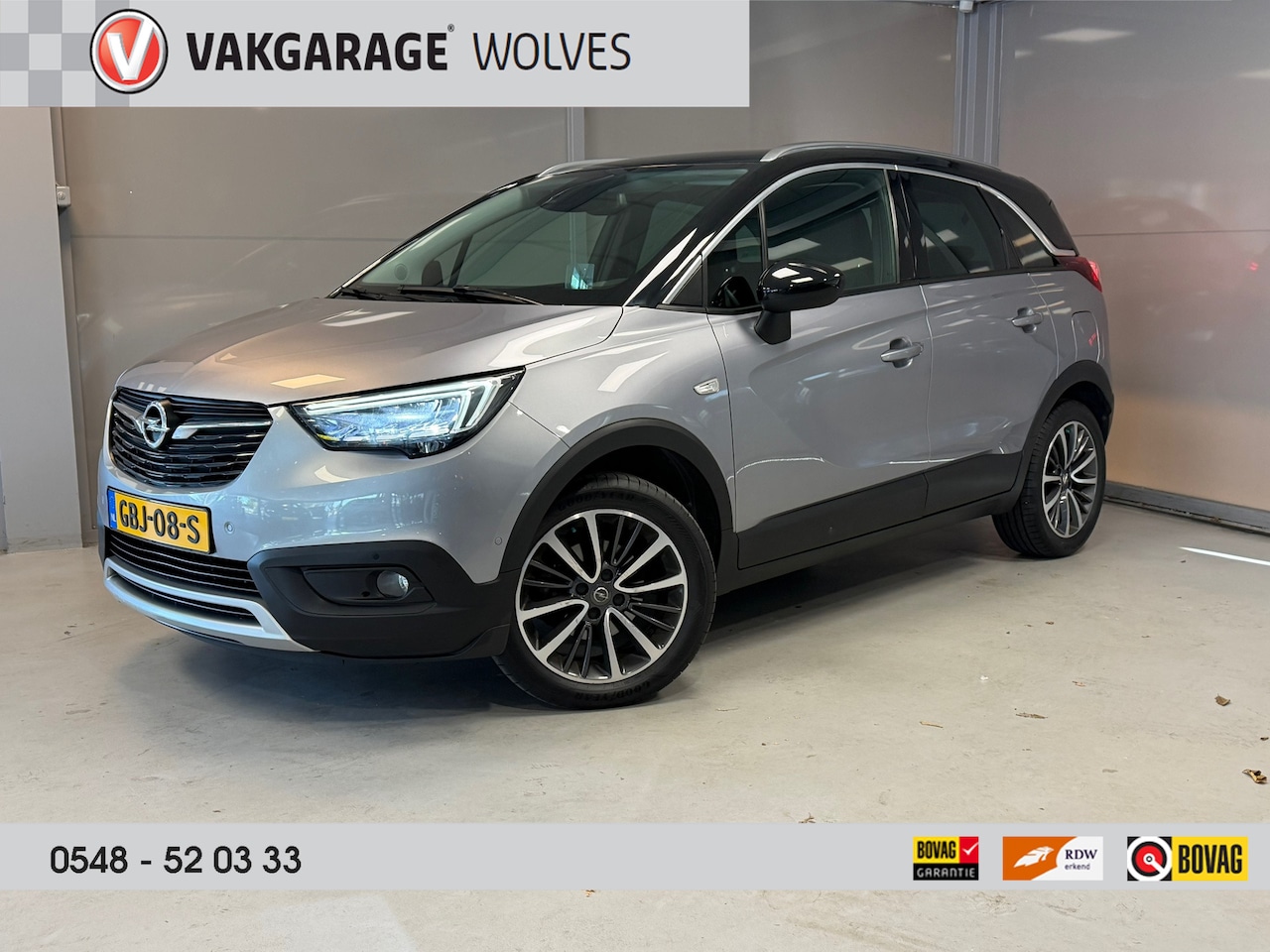 Opel Crossland X - 1.2 Turbo AUTOMAAT Ultimate | CAMERA | CLIMA | - AutoWereld.nl
