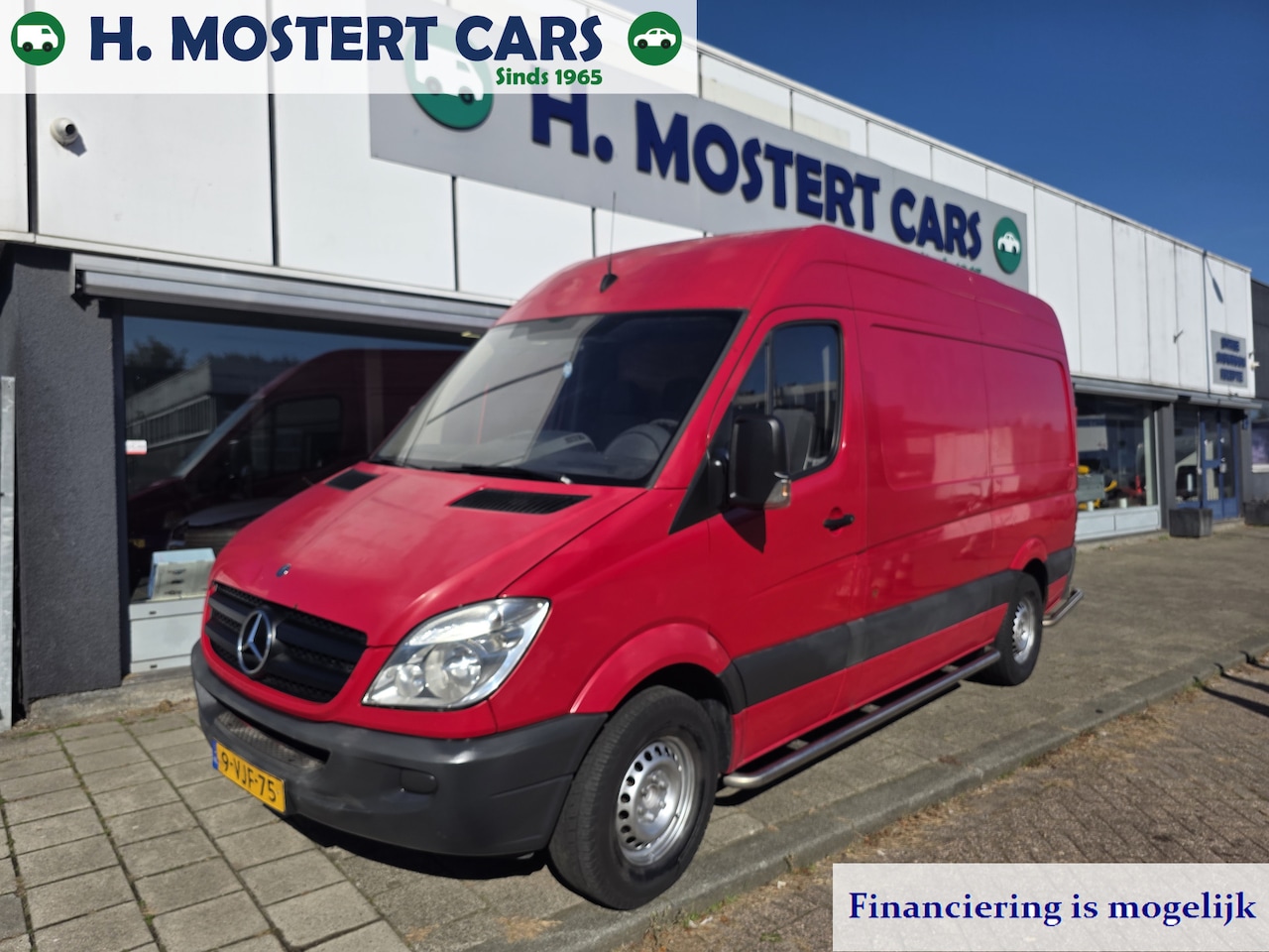 Mercedes-Benz Sprinter - 210 2.2 CDI 366 HD 6-versnellingen Bj. 2010 3 zits bank voor - AutoWereld.nl