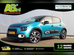 Citroën C3 - 1.2 PureTech Shine 17 inch LMV Navigatie Achteruitrijcamera Stoelverwarming Carplay Androi