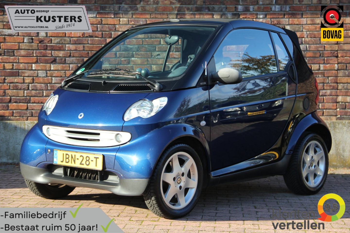 Smart Cabrio - 0.7 Pulse| all season banden| Elektrische ramen| Nette auto| - AutoWereld.nl