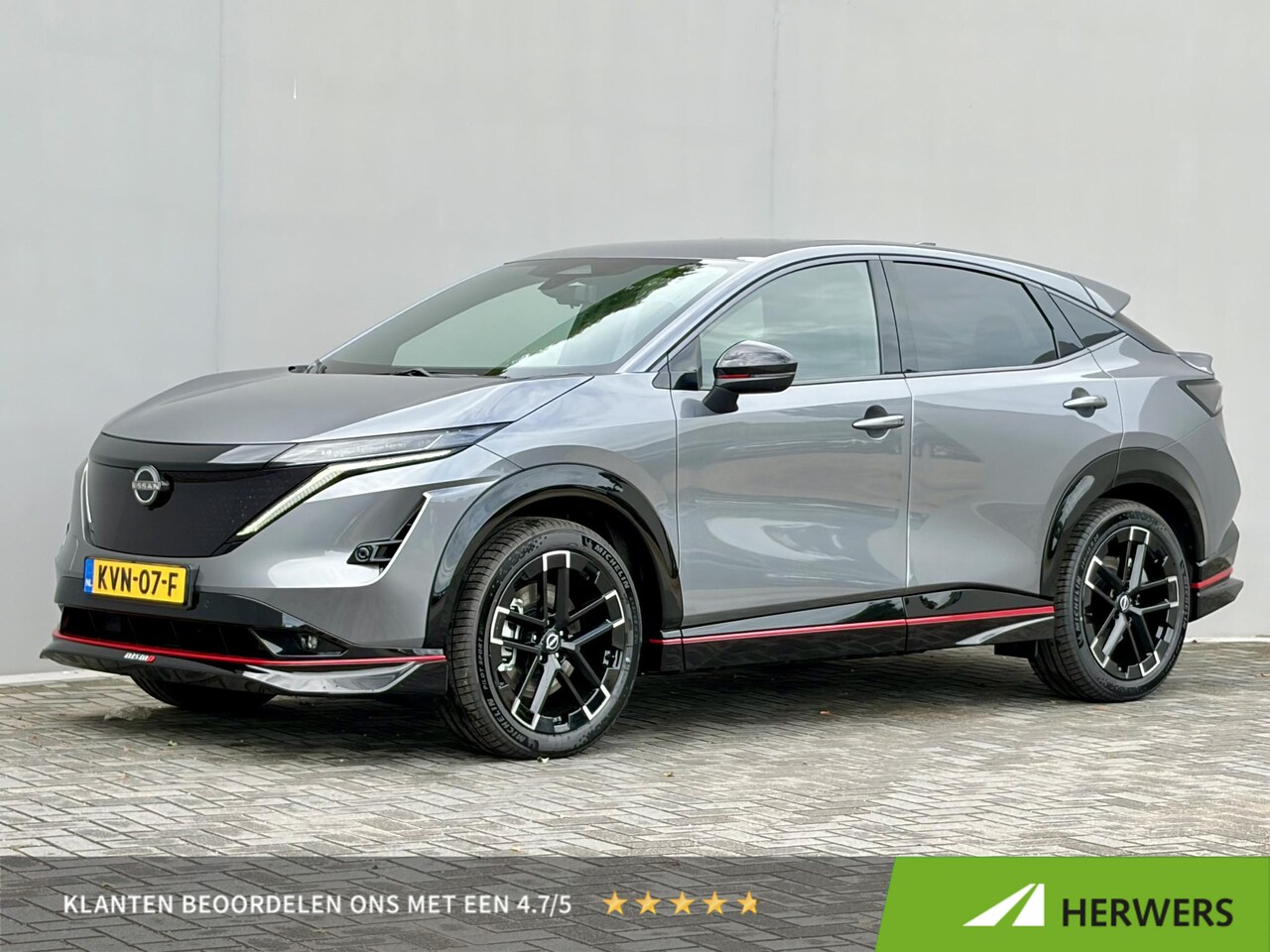 Nissan Ariya - e-4ORCE Nismo 91 kWh / 435PK / 417KM WLTP / Alcantara Interieur / F1-Remlicht / Adaptieve - AutoWereld.nl