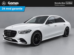 Mercedes-Benz S-klasse - 350d 4MATIC Lang AMG Line | Night pakket | Burmester | Memory pakket voor + achter | Rijas