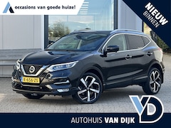Nissan Qashqai - 1.3 DIG-T Tekna + | Bose Audio/Carplay/Trekhaak/360° Camera/Stoelverw./Adapt.Cruise/Pano/H