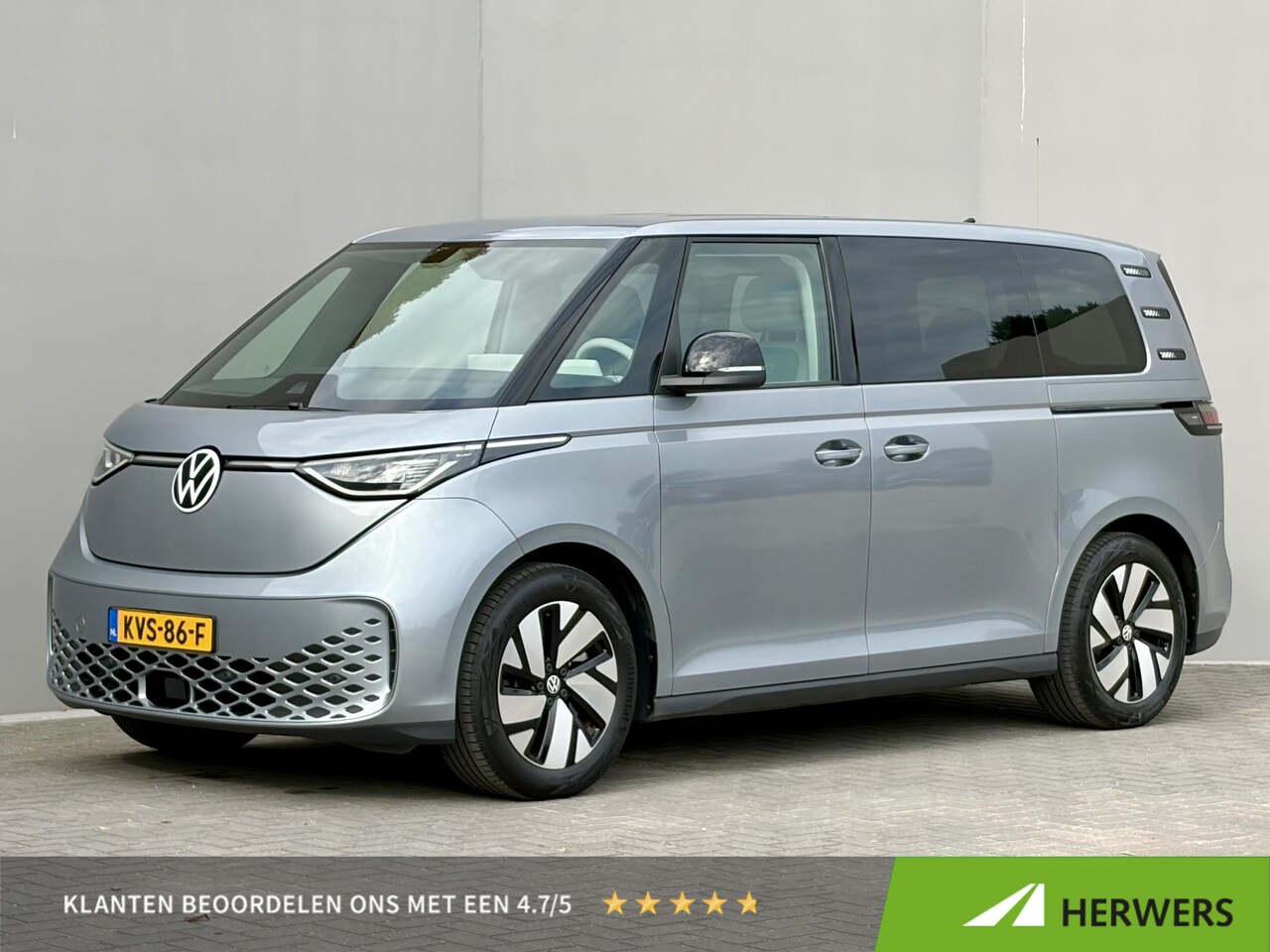 Volkswagen ID. Buzz - Pro 77kWh / WLTP 415 km / SOH 99% / Apple Carplay Android Auto / Navigatie / PDC Voor en A - AutoWereld.nl