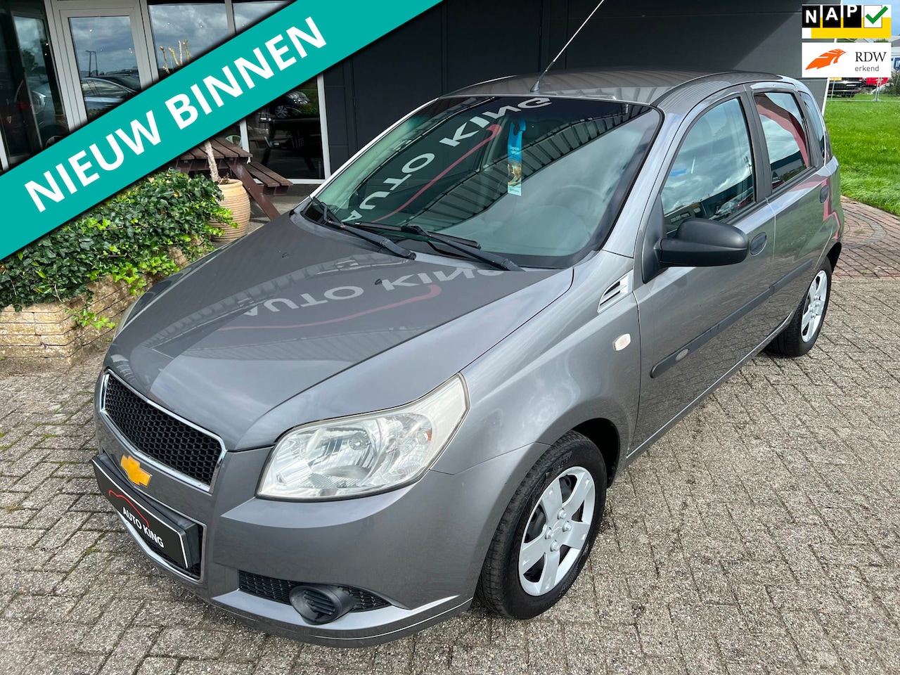 Chevrolet Aveo - 1.2 16V L 5DRS/STRB/AIRBAG APK+NAP - AutoWereld.nl