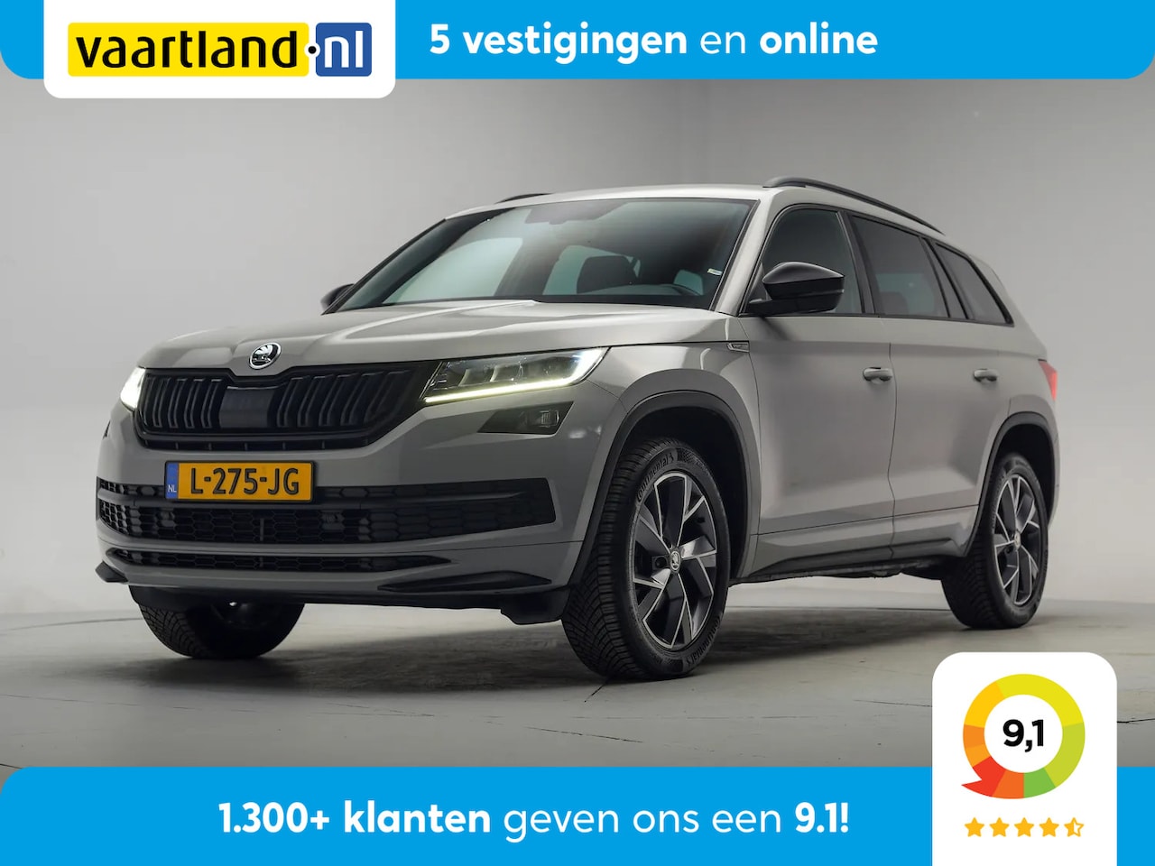 Skoda Kodiaq - 1.5TSI Sportline Business [ Carplay Trekhaak Canton Clima Navi ] - AutoWereld.nl