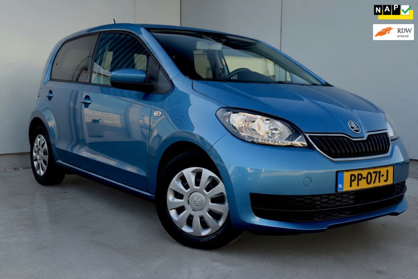 Skoda Citigo - 1.0 Greentech Ambition 1.0 Greentech Ambition, Sportpakket, Blue tooth, 5-drs, Airco, NAP