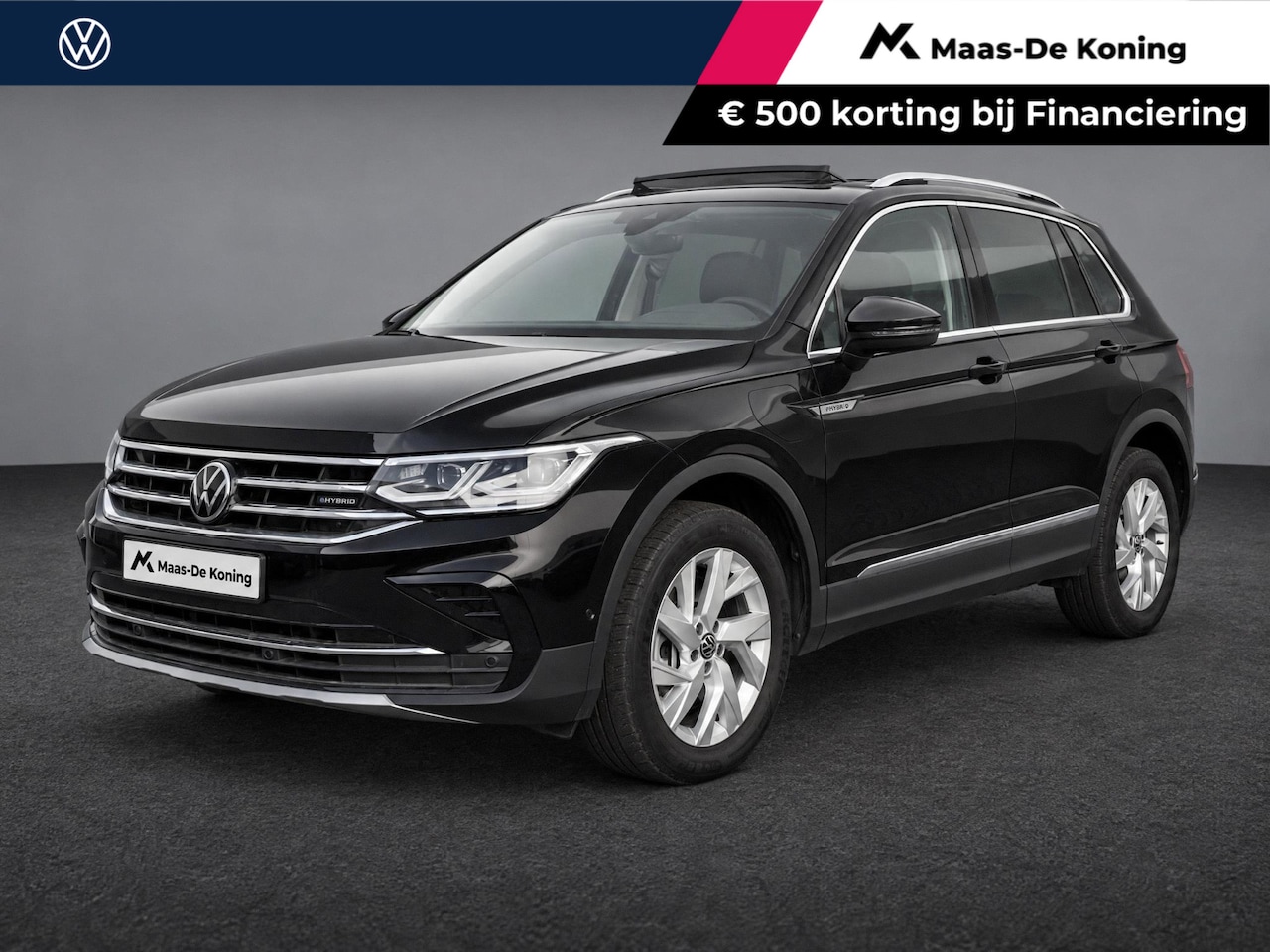 Volkswagen Tiguan - 1.4 TSI eHybrid 245pk DSG Elegance · Panoramadak · Camera · Keyless · Matrix LED · Parkeer - AutoWereld.nl