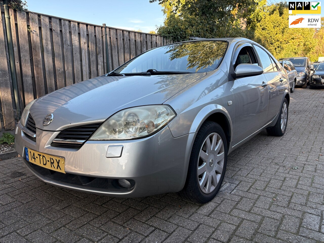 Nissan Primera - 2.0 Tekna Pack - leder - airco - stoelverwarming - AutoWereld.nl