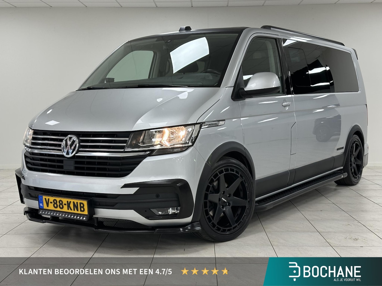 Volkswagen Transporter Caravelle - 2.0 TDI DSG DC L2 Comfortline BTW-AUTO | TREKHAAK | 5-PERSOONS | ADAPTIVE CRUISE CONTROL | - AutoWereld.nl